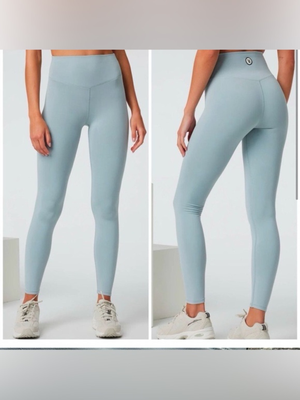 NWOT VUORI Chilled Out Legging CHALK BLUE SIZE XS Women's WARM Legging